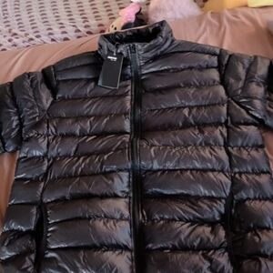 Women's Black Puffer Jacket